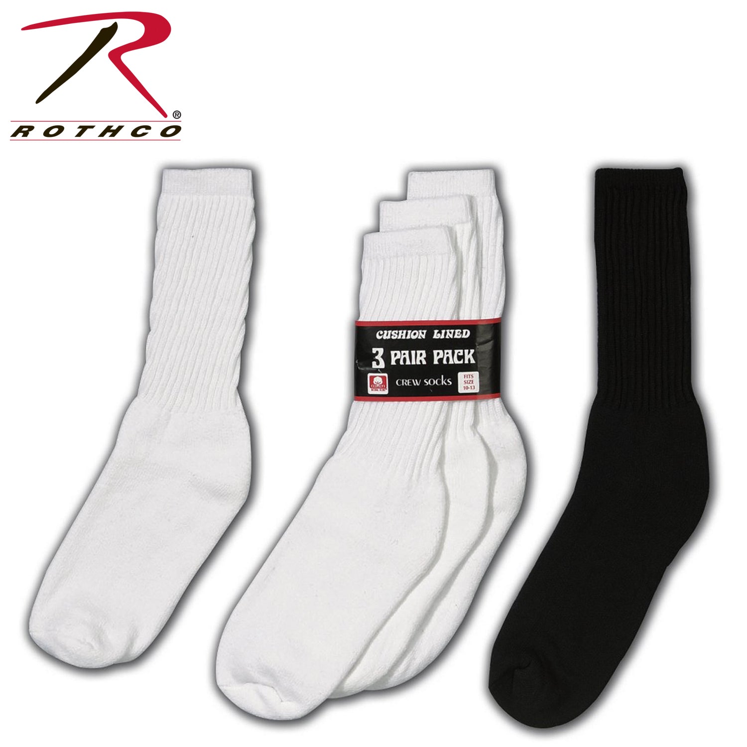 Rothco Athletic Crew Socks LARSON TACTICAL SUPPLY