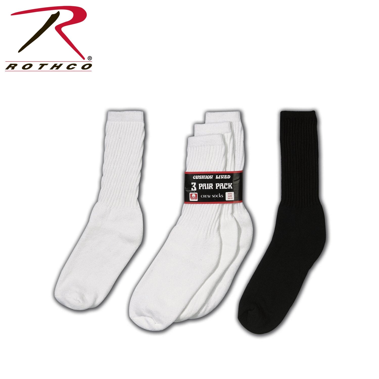 Rothco Athletic Crew Socks LARSON TACTICAL SUPPLY