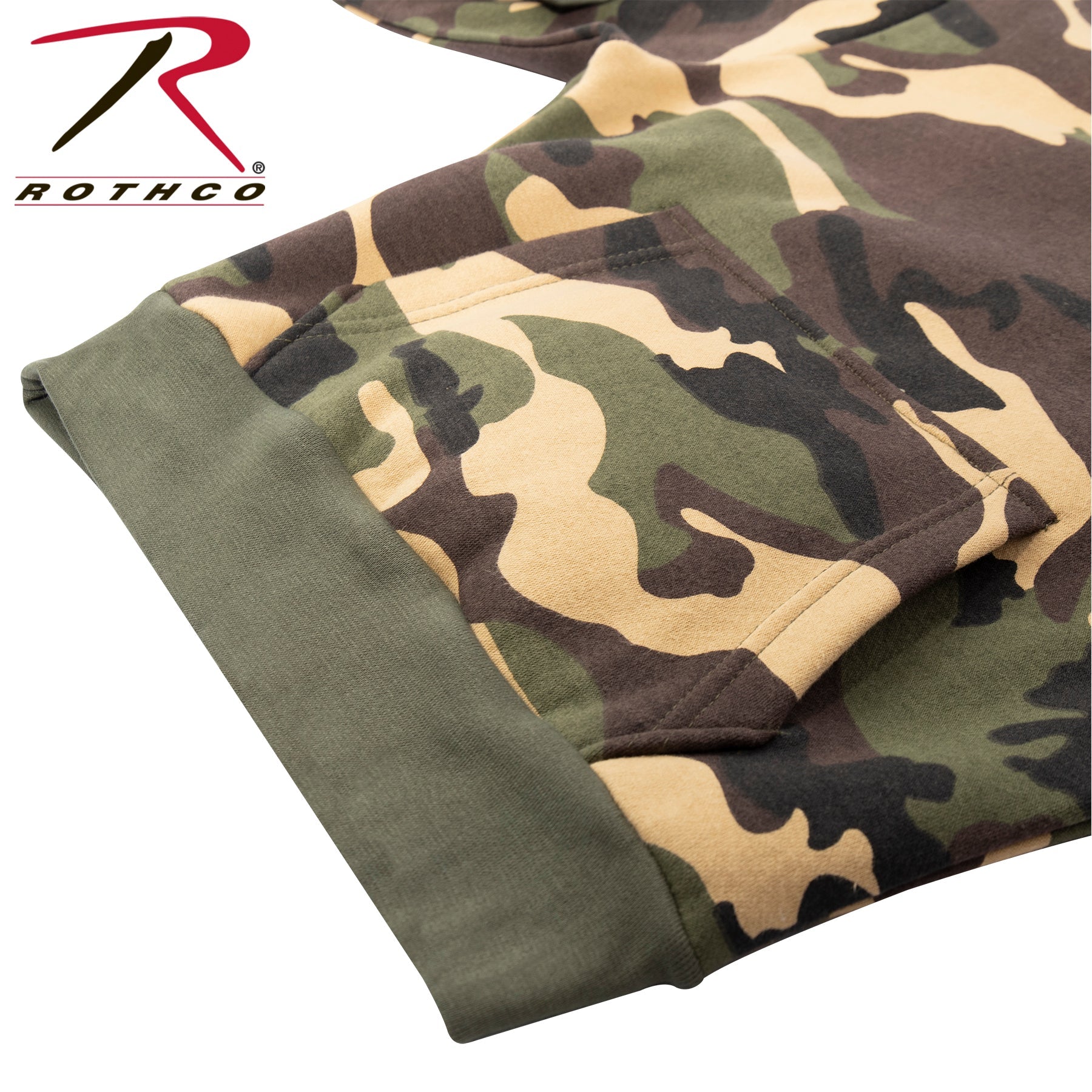 Rothco Kid's Camo Pullover Hooded Sweatshirt LARSON TACTICAL SUPPLY