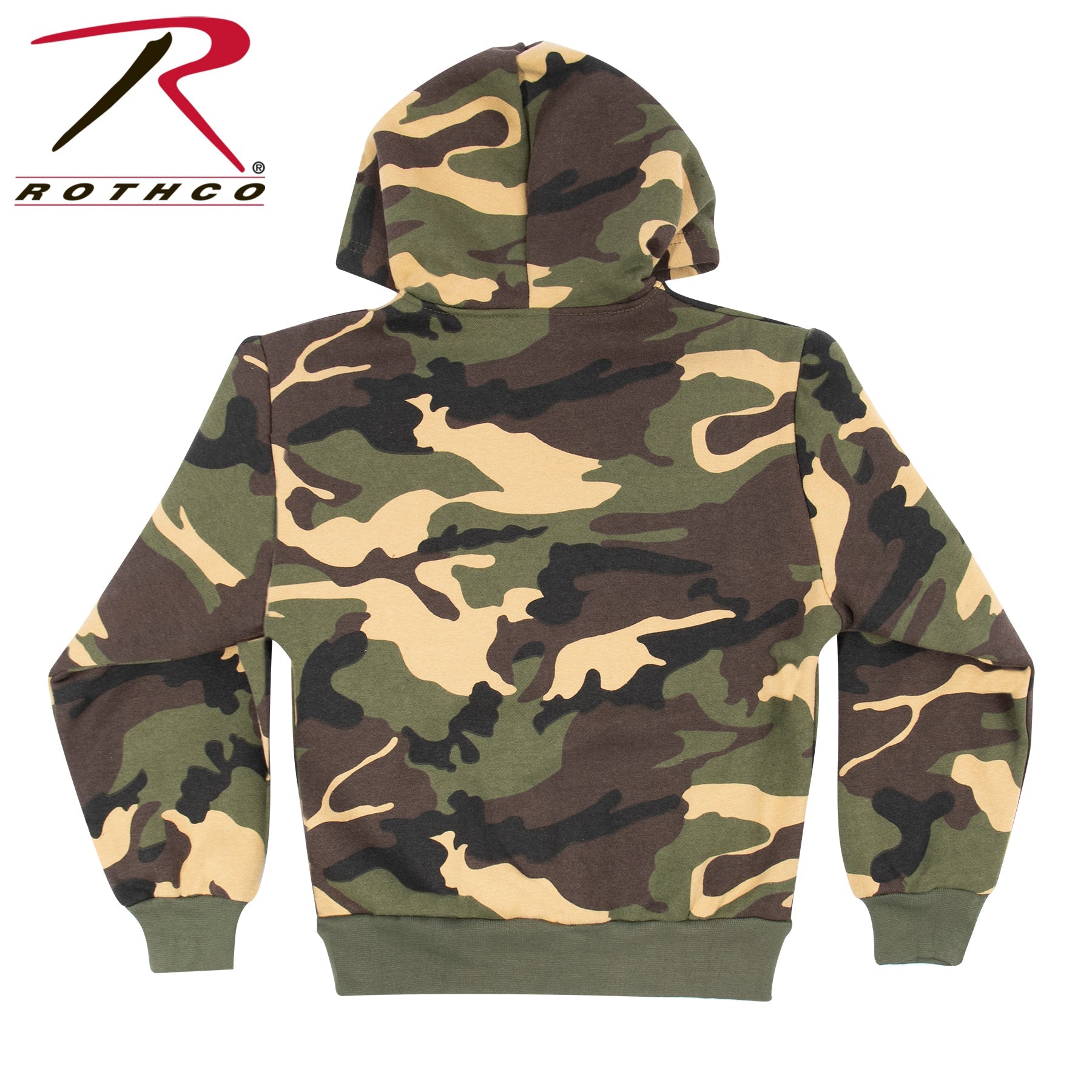Rothco Kid's Camo Pullover Hooded Sweatshirt LARSON TACTICAL SUPPLY