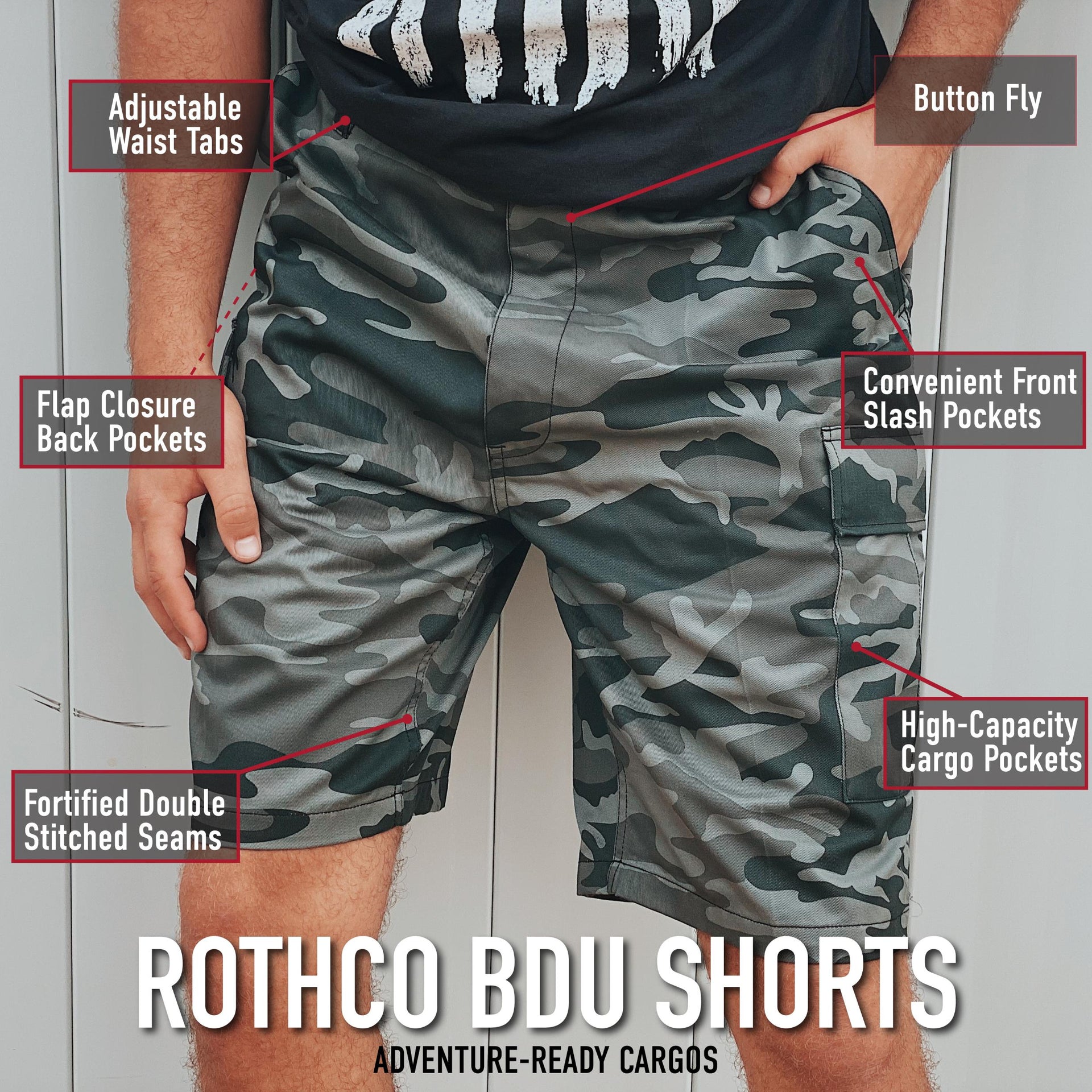 Rothco Tactical BDU Shorts LARSON TACTICAL SUPPLY