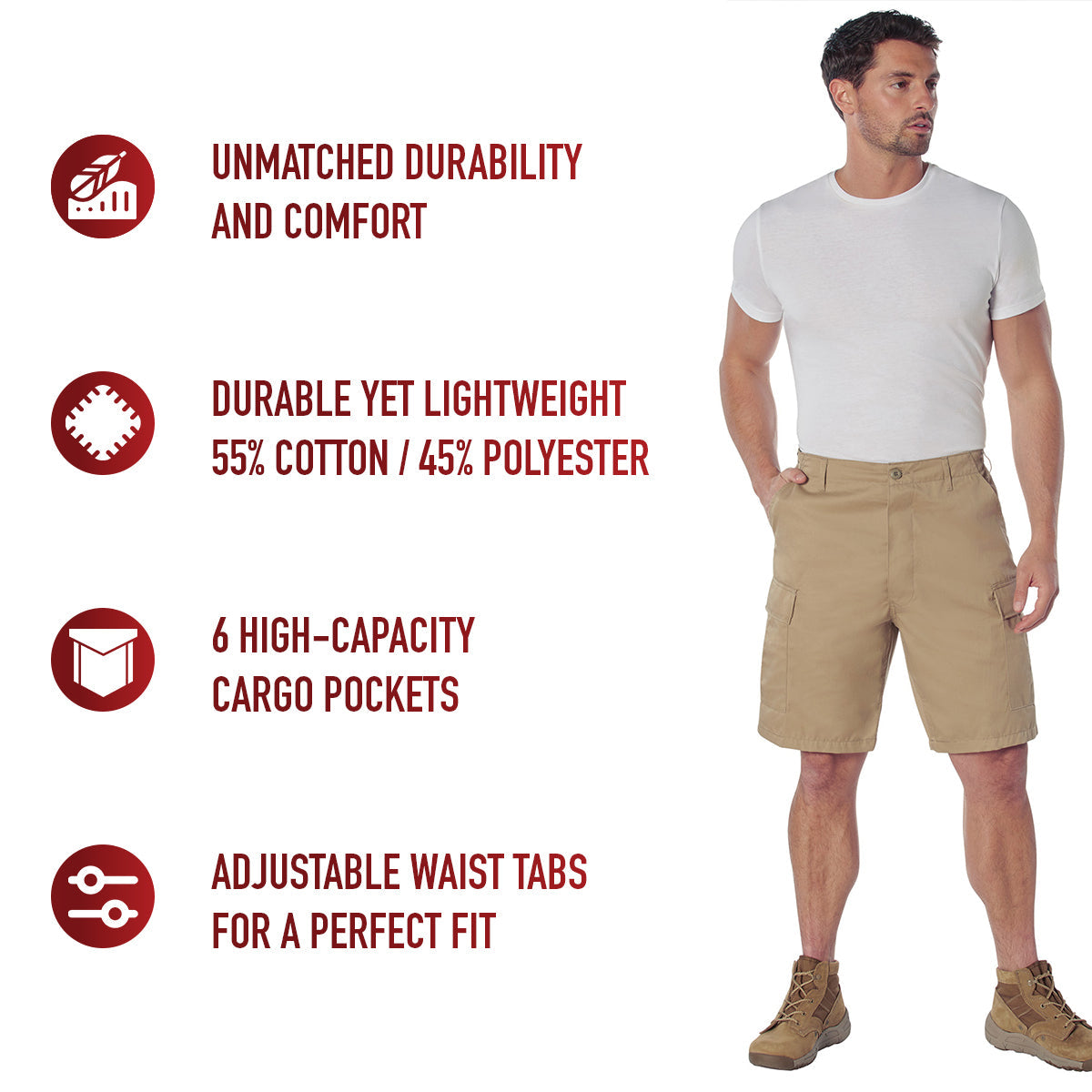 Rothco Tactical BDU Shorts LARSON TACTICAL SUPPLY