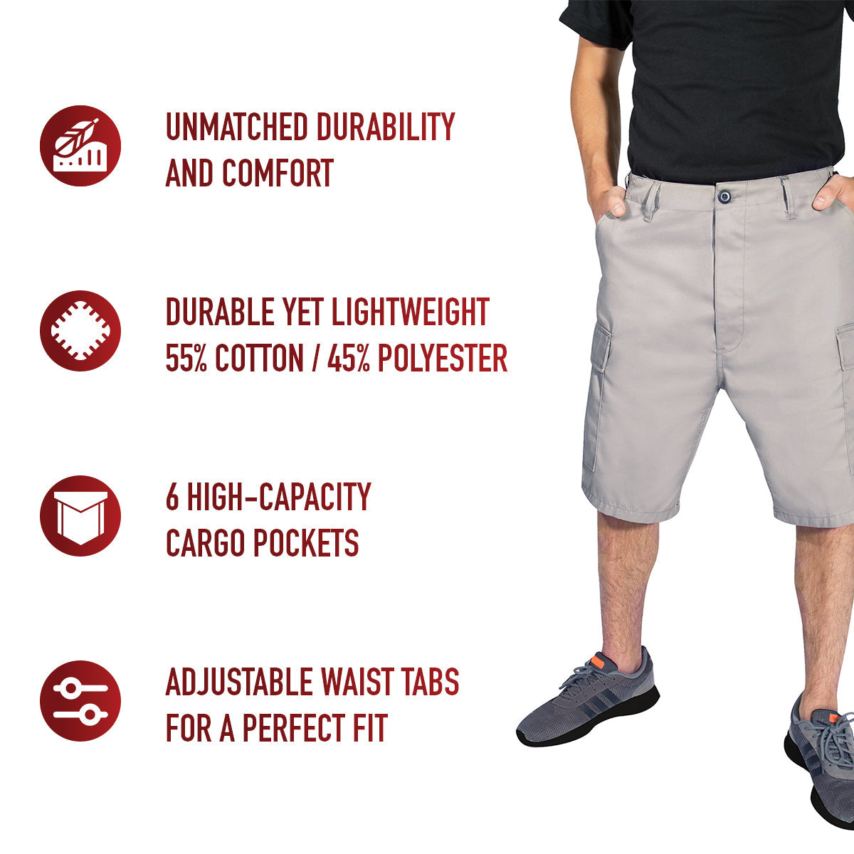 Rothco Tactical BDU Shorts LARSON TACTICAL SUPPLY