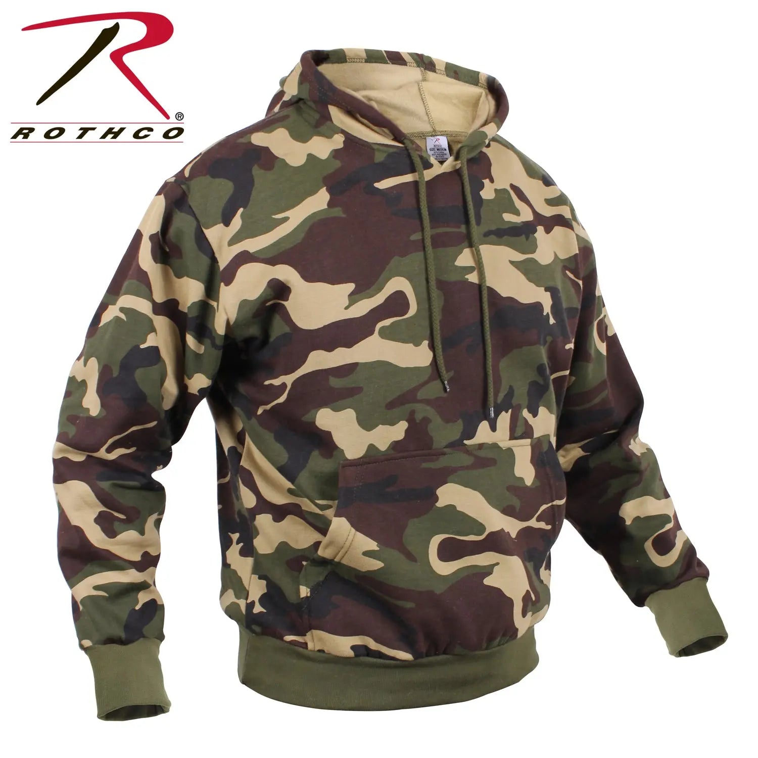 Rothco Camo Pullover Hooded Sweatshirt LARSON TACTICAL SUPPLY