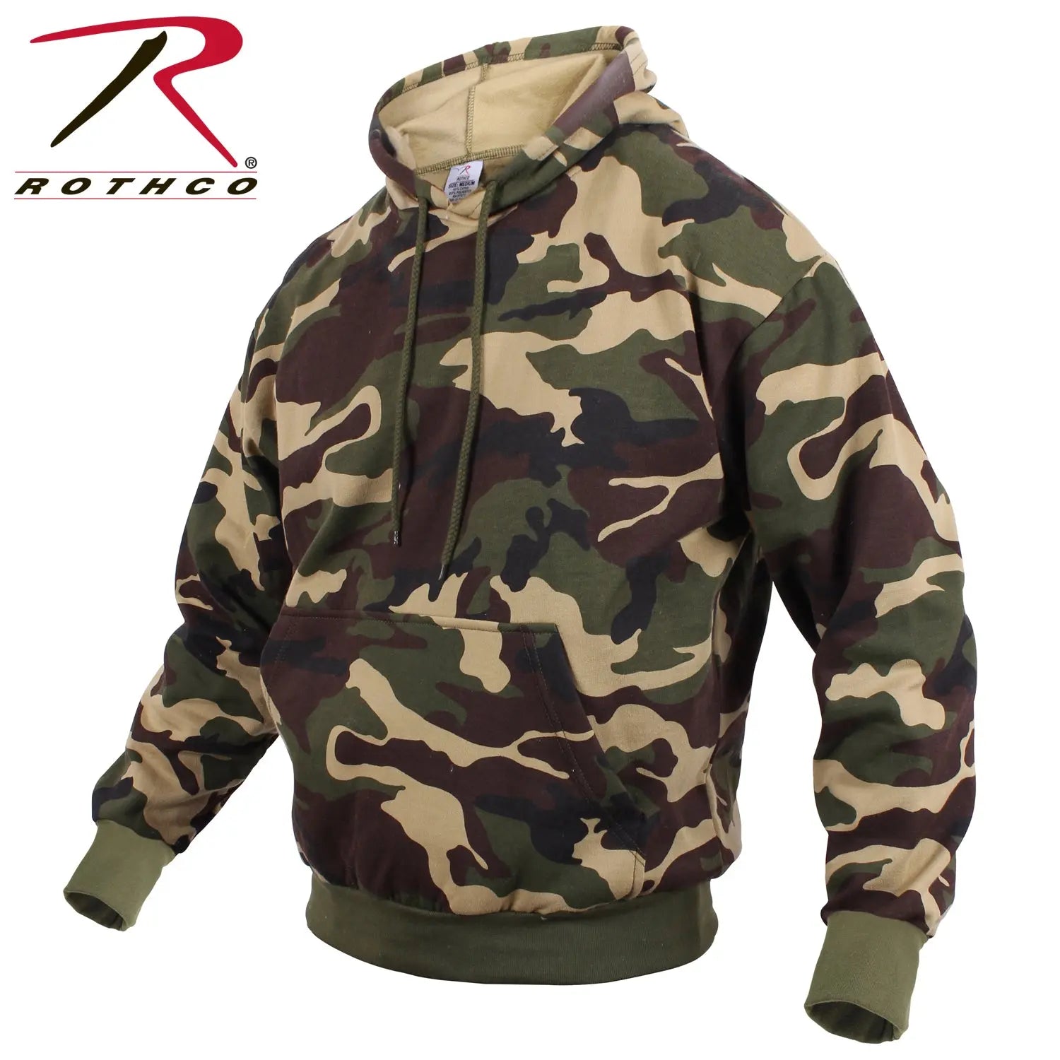 Rothco Camo Pullover Hooded Sweatshirt LARSON TACTICAL SUPPLY