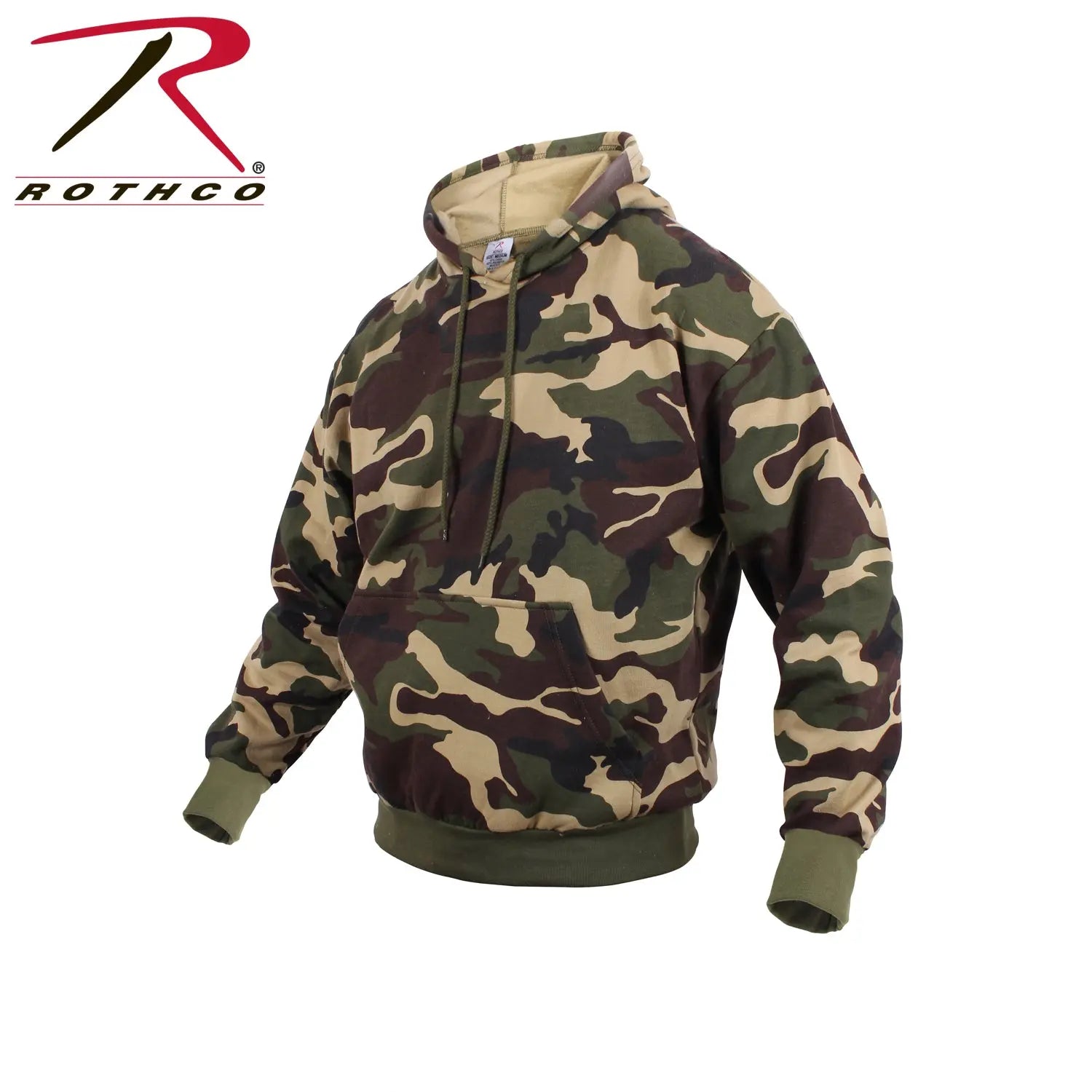 Rothco Camo Pullover Hooded Sweatshirt LARSON TACTICAL SUPPLY