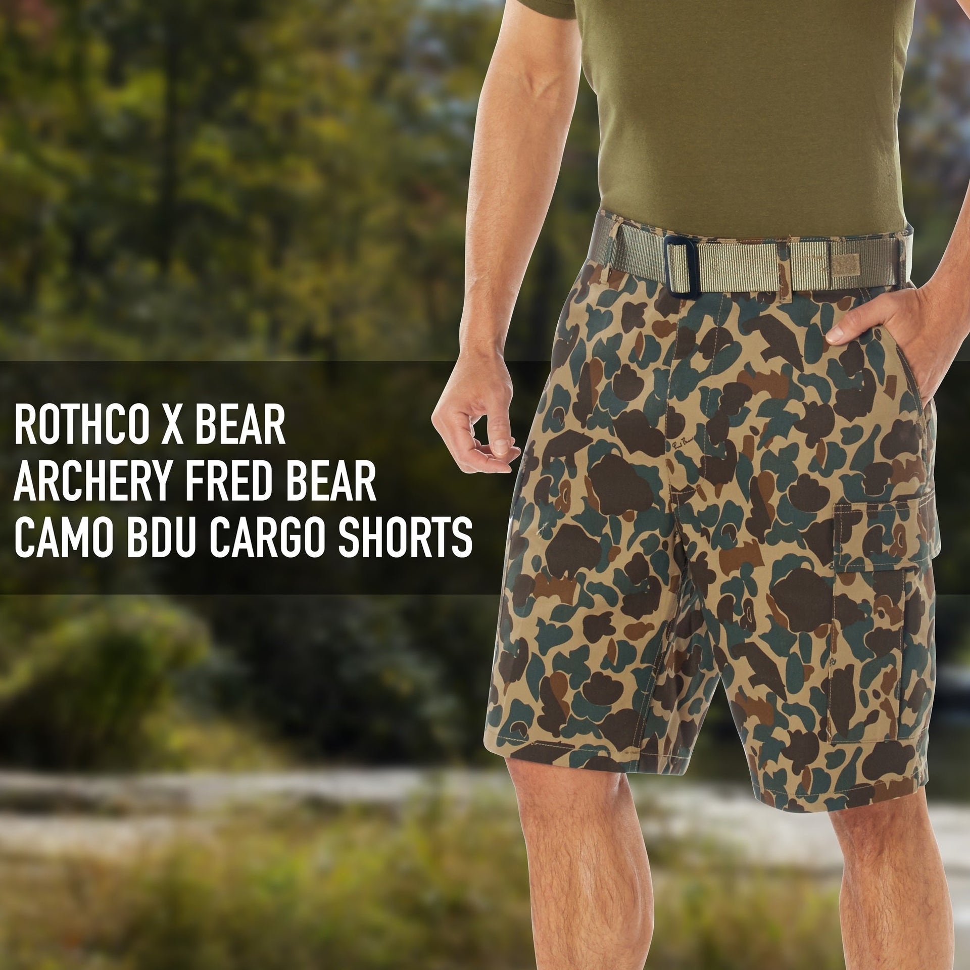 Rothco Colored Camo BDU Shorts LARSON TACTICAL SUPPLY