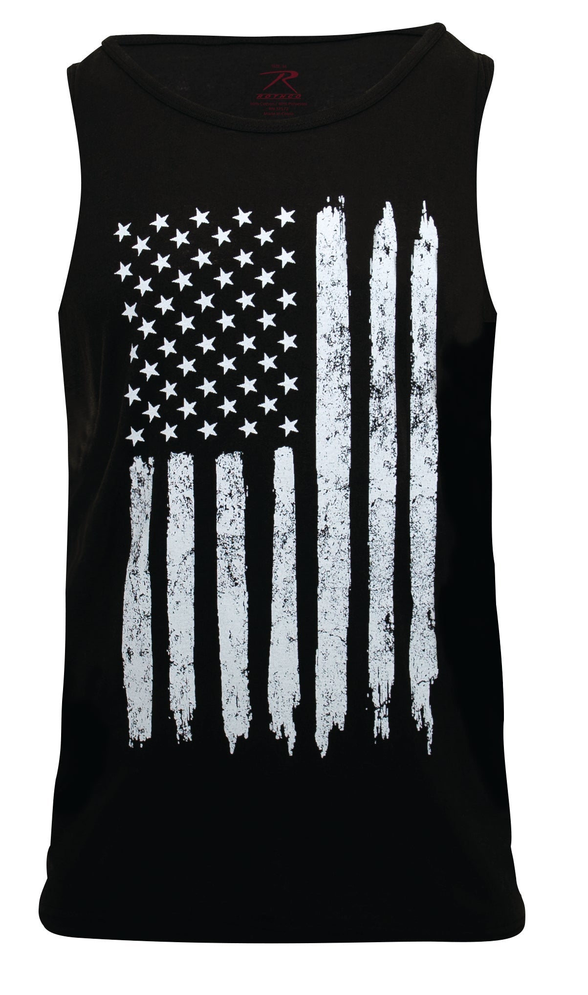 Rothco Distressed U.S. Flag Tank Top LARSON TACTICAL SUPPLY