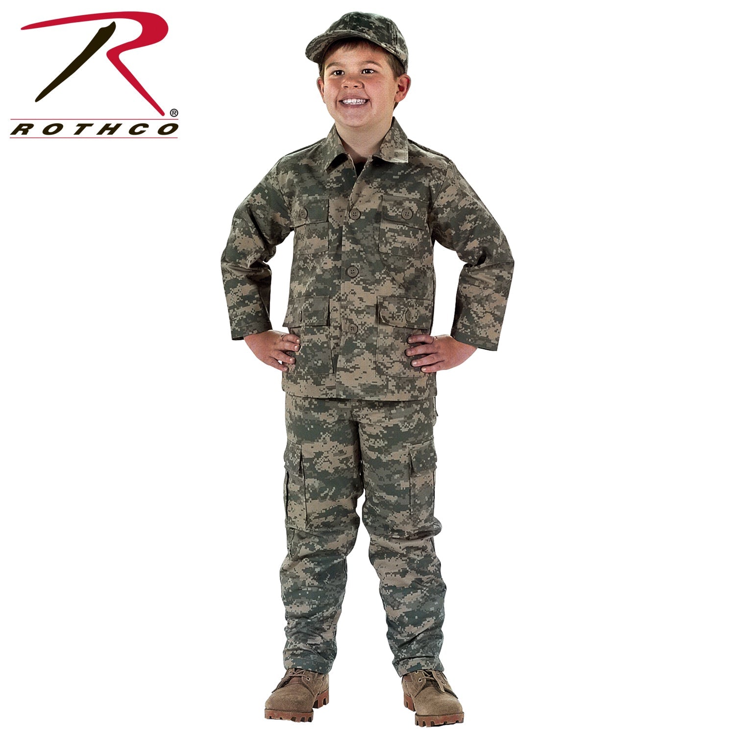 Rothco Kids Camo BDU Shirt LARSON TACTICAL SUPPLY