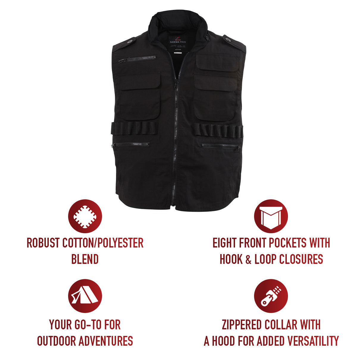 Rothco Ranger Vest LARSON TACTICAL SUPPLY