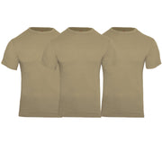 Rothco Solid Color T-Shirt with Cotton / Polyester Blend LARSON TACTICAL SUPPLY