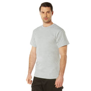 Rothco Solid Color T-Shirt with Cotton / Polyester Blend LARSON TACTICAL SUPPLY