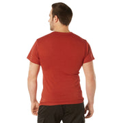 Rothco Solid Color T-Shirt with Cotton / Polyester Blend LARSON TACTICAL SUPPLY