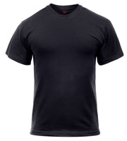 Rothco Solid Color T-Shirt with Cotton / Polyester Blend LARSON TACTICAL SUPPLY