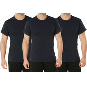 Rothco Solid Color T-Shirt with Cotton / Polyester Blend LARSON TACTICAL SUPPLY