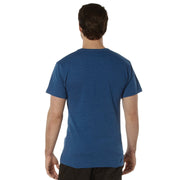 Rothco Solid Color T-Shirt with Cotton / Polyester Blend LARSON TACTICAL SUPPLY