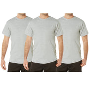 Rothco Solid Color T-Shirt with Cotton / Polyester Blend LARSON TACTICAL SUPPLY