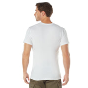 Rothco Solid Color T-Shirt with Cotton / Polyester Blend LARSON TACTICAL SUPPLY