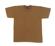 Rothco Solid Color T-Shirt with Cotton / Polyester Blend LARSON TACTICAL SUPPLY