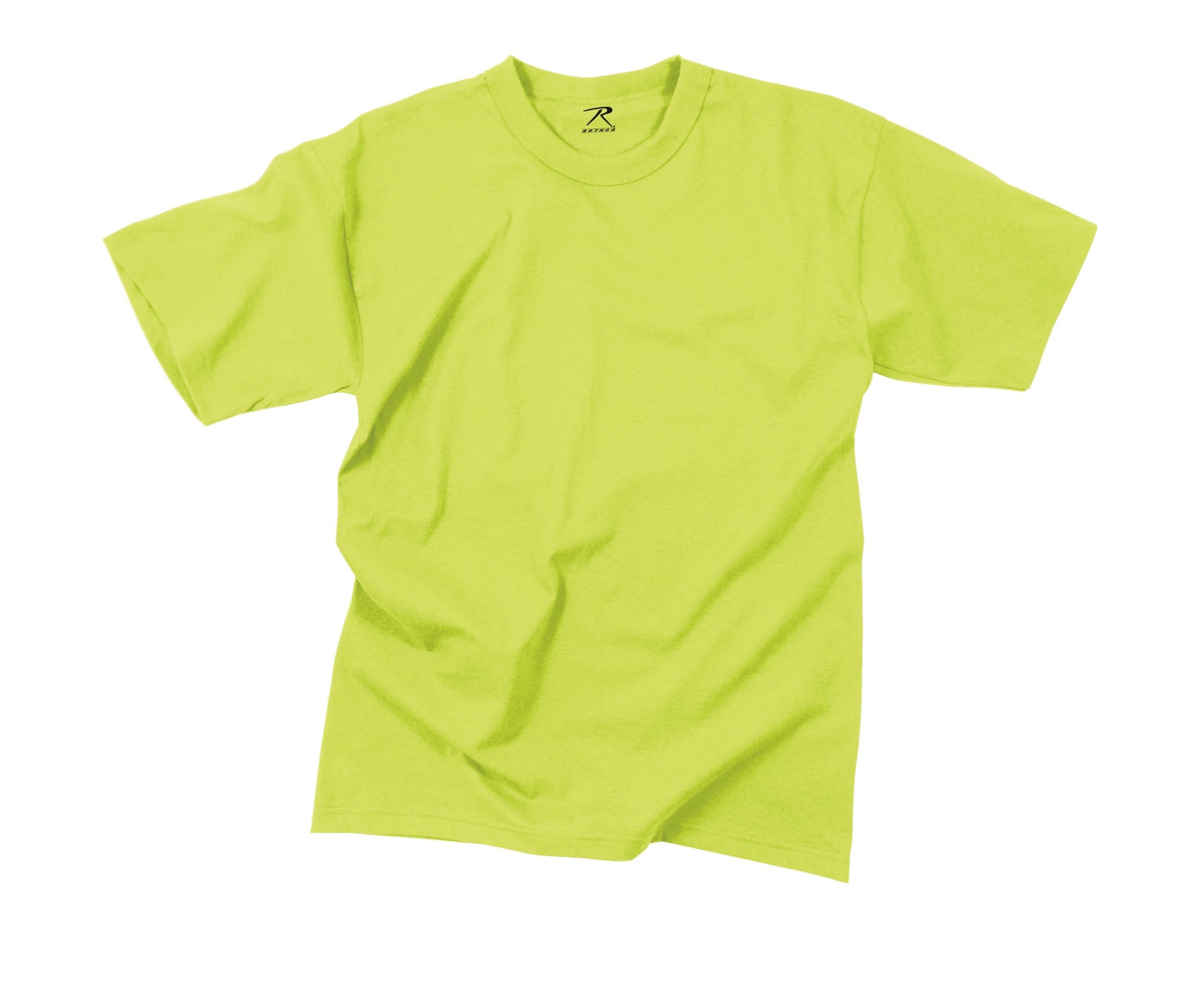 Rothco Solid Color T-Shirt with Cotton / Polyester Blend LARSON TACTICAL SUPPLY