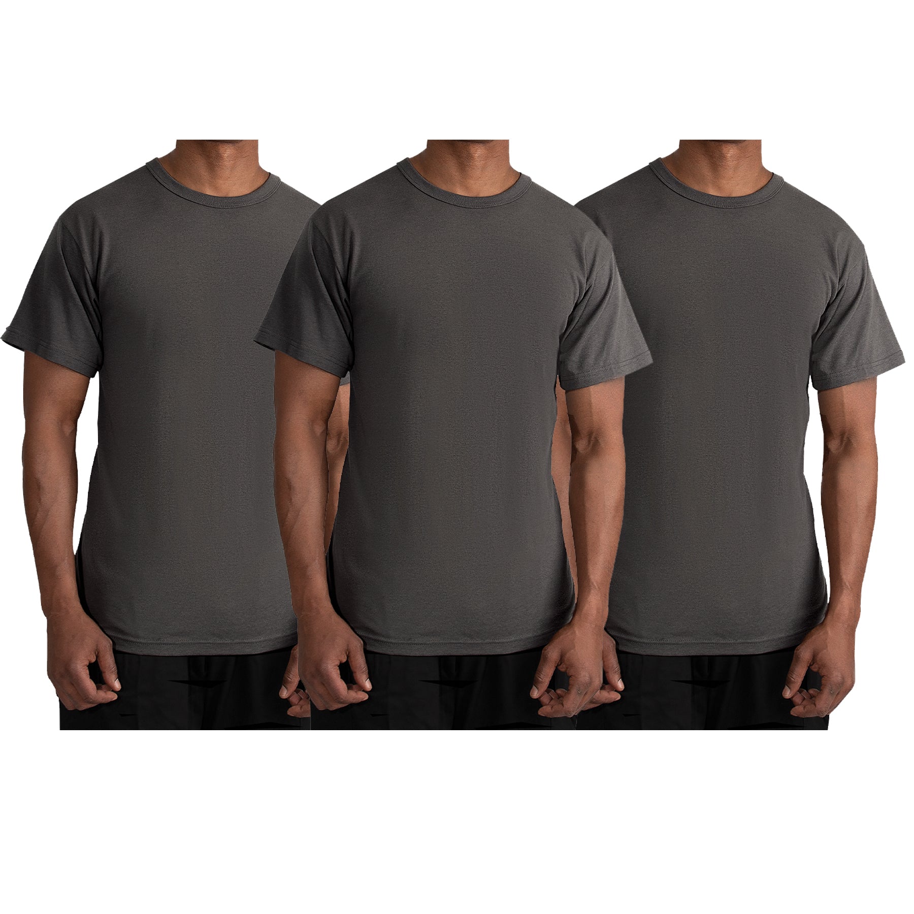Rothco Solid Color T-Shirt with Cotton / Polyester Blend LARSON TACTICAL SUPPLY