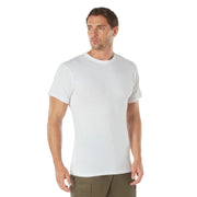 Rothco Solid Color T-Shirt with Cotton / Polyester Blend LARSON TACTICAL SUPPLY