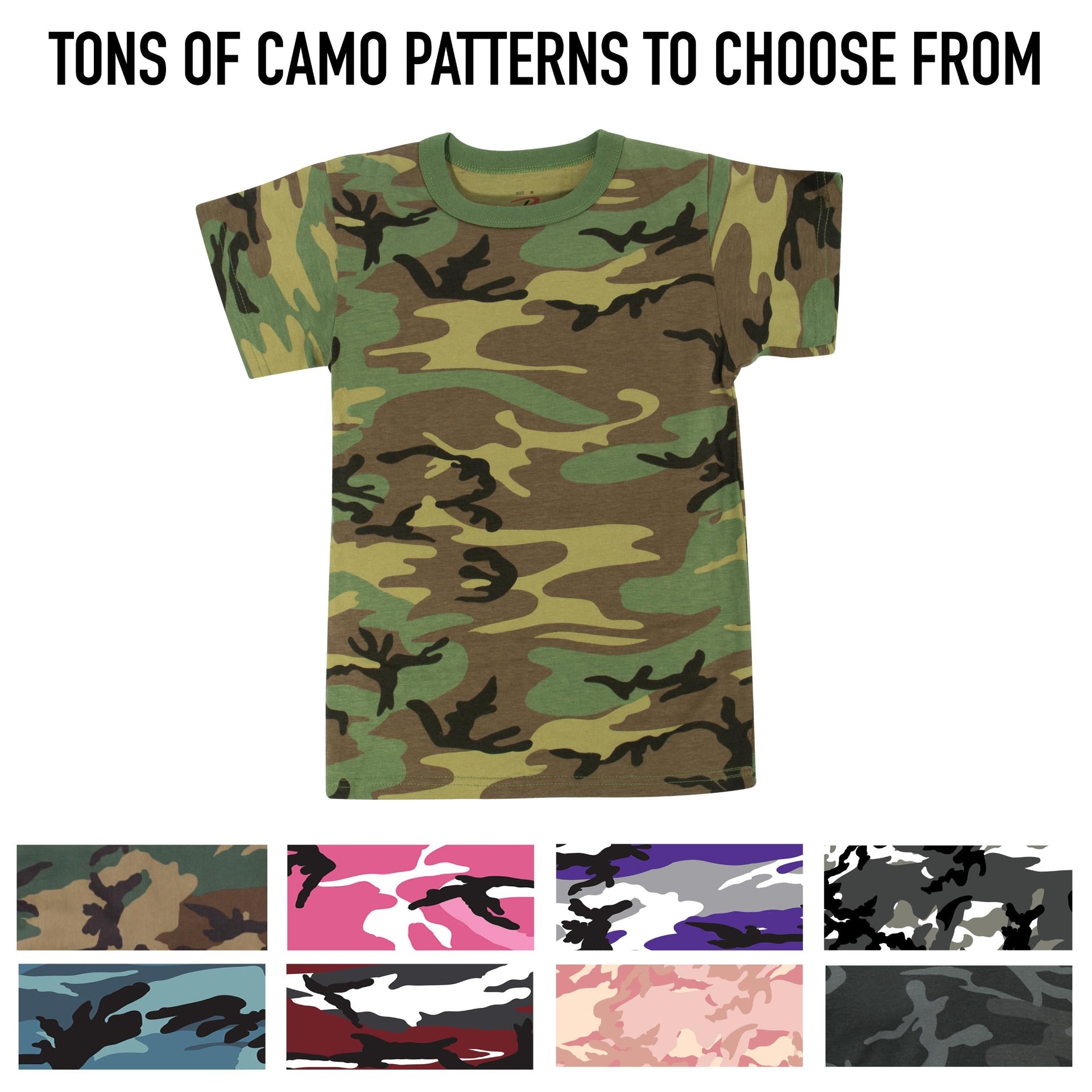 Rothco Kids Camo T-Shirt LARSON TACTICAL SUPPLY