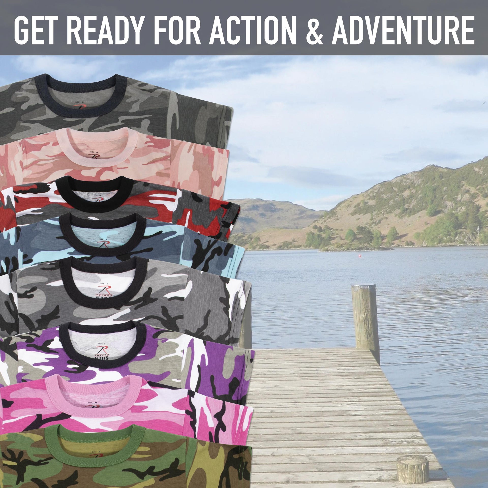 Rothco Kids Camo T-Shirt LARSON TACTICAL SUPPLY