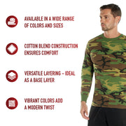Rothco Long Sleeve Color Camo T-Shirt LARSON TACTICAL SUPPLY