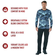 Rothco Long Sleeve Color Camo T-Shirt LARSON TACTICAL SUPPLY