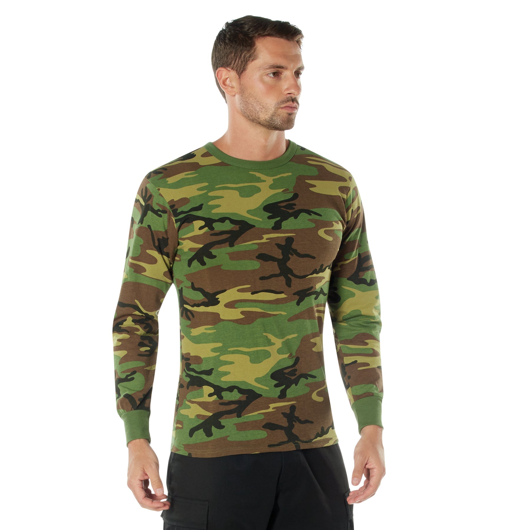 Rothco Long Sleeve Color Camo T-Shirt LARSON TACTICAL SUPPLY