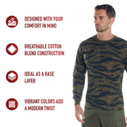 Rothco Long Sleeve Color Camo T-Shirt LARSON TACTICAL SUPPLY