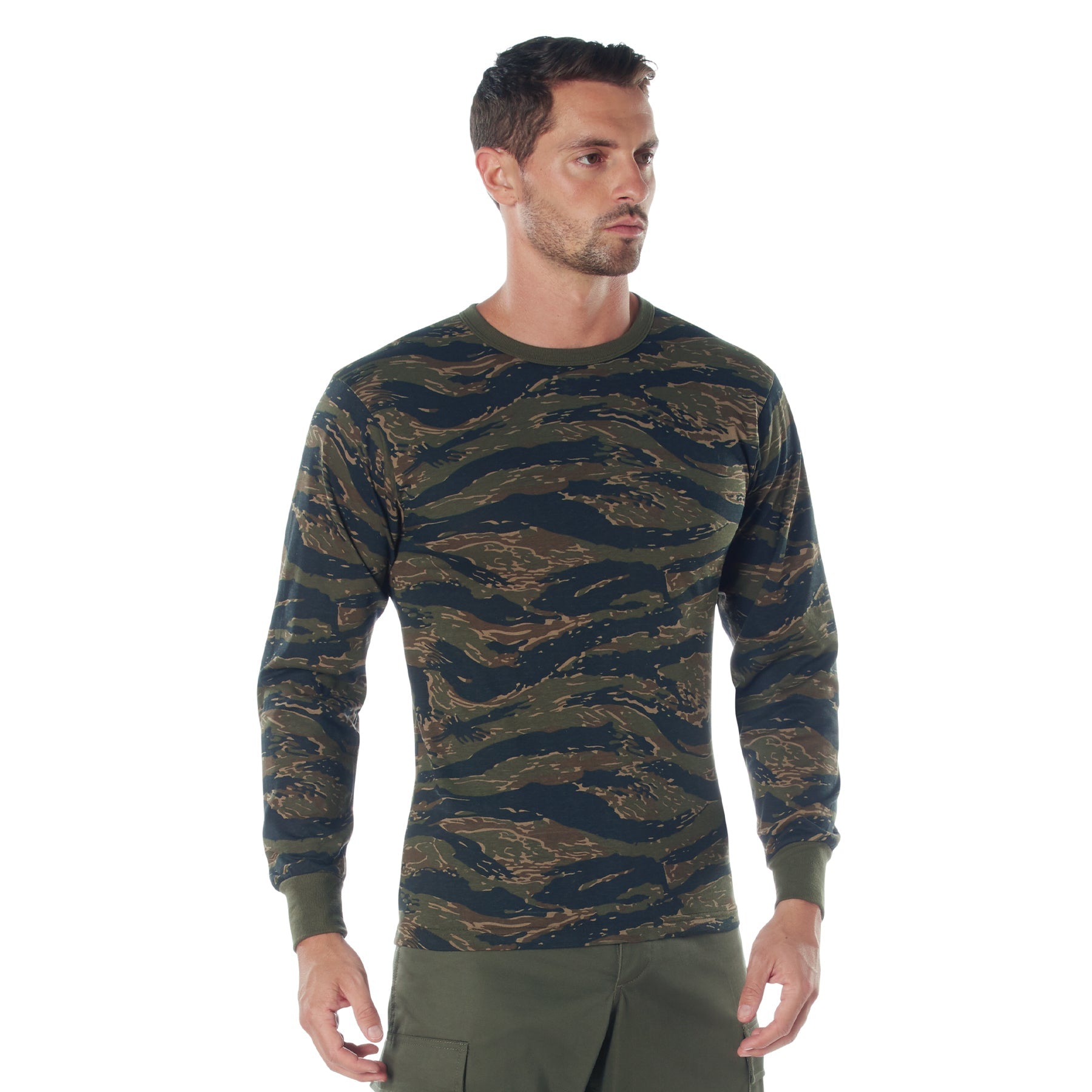 Rothco Long Sleeve Color Camo T-Shirt LARSON TACTICAL SUPPLY