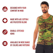 Rothco Camo Tank Top LARSON TACTICAL SUPPLY