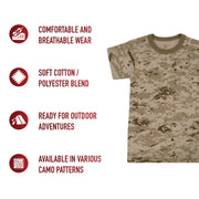 Rothco Kids Digital Camo T-Shirt LARSON TACTICAL SUPPLY