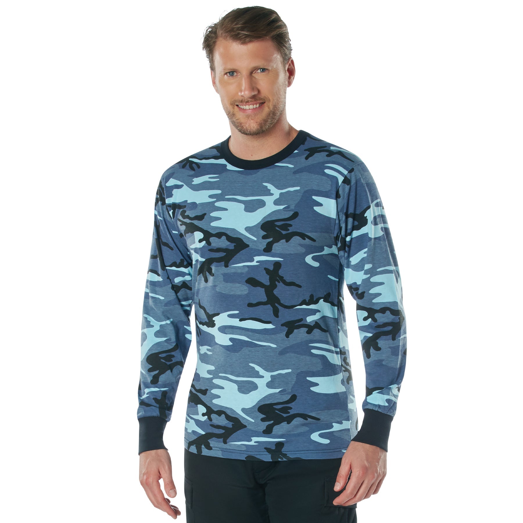 Rothco Long Sleeve Color Camo T-Shirt LARSON TACTICAL SUPPLY
