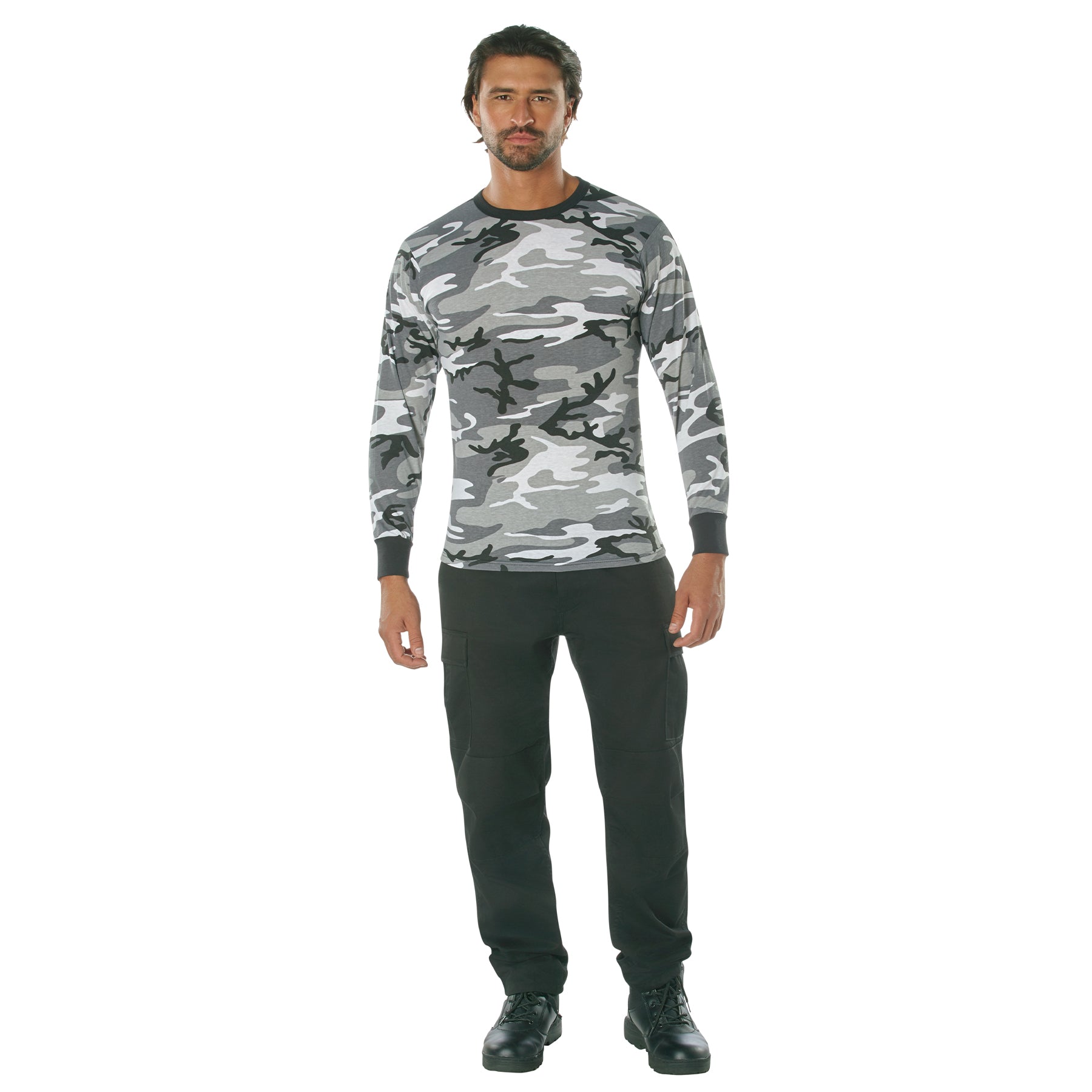 Rothco Long Sleeve Color Camo T-Shirt LARSON TACTICAL SUPPLY