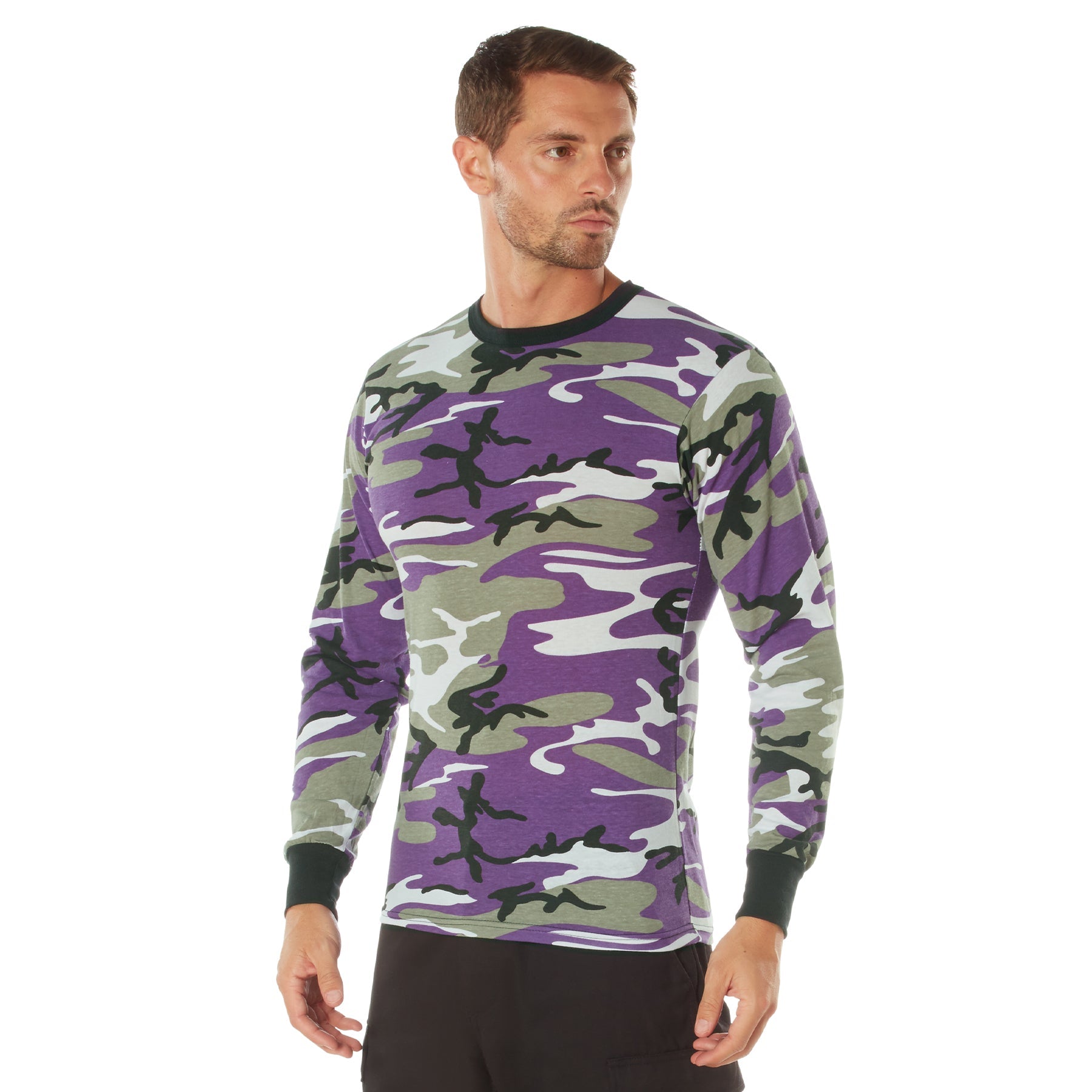 Rothco Long Sleeve Color Camo T-Shirt LARSON TACTICAL SUPPLY