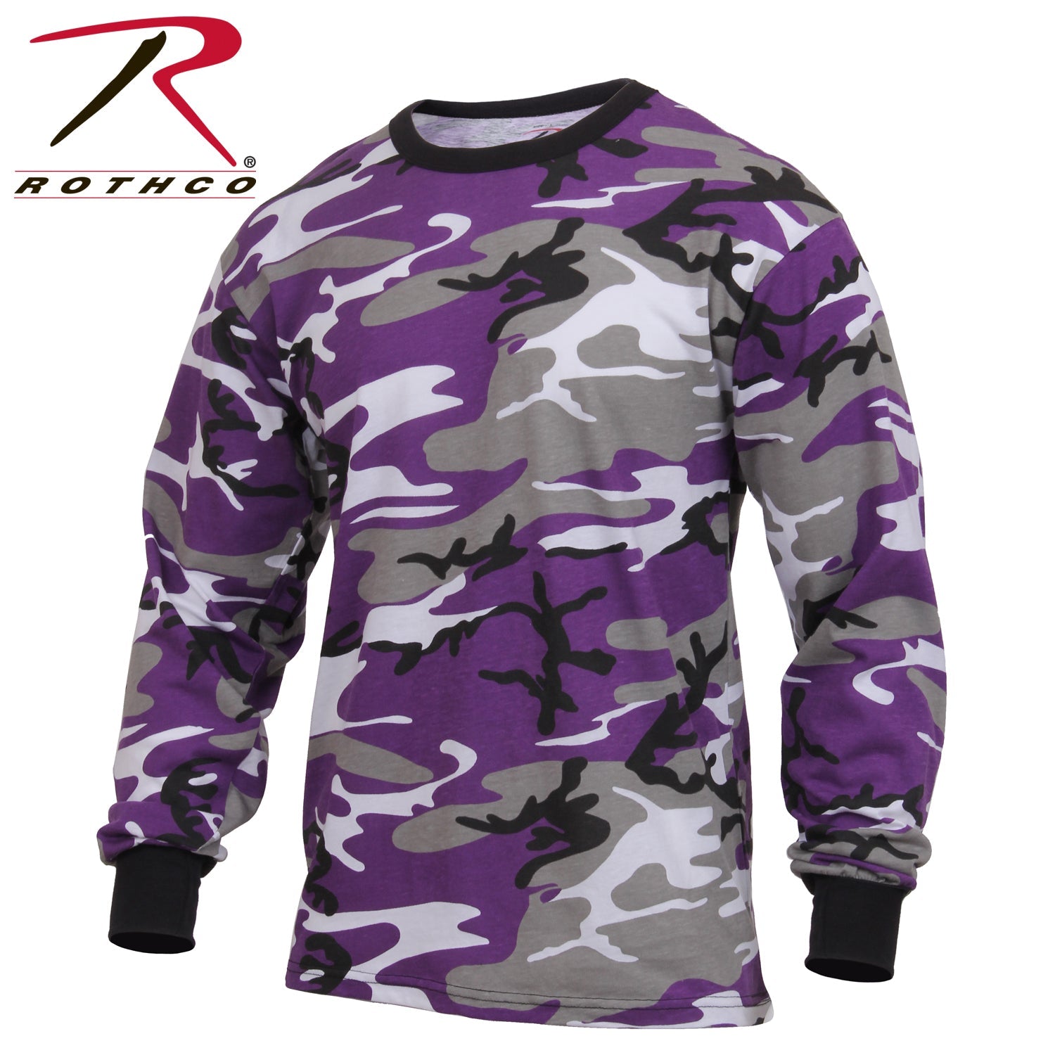Rothco Long Sleeve Color Camo T-Shirt LARSON TACTICAL SUPPLY