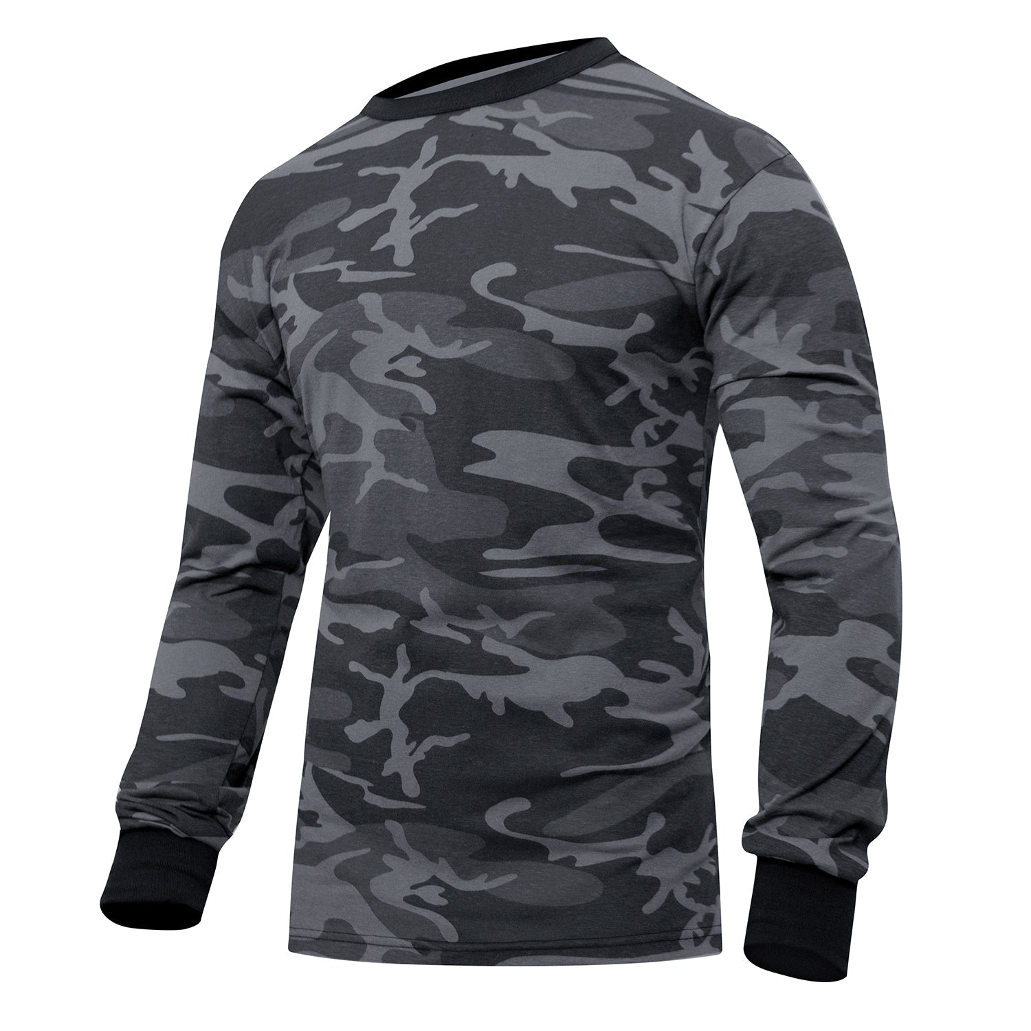 Rothco Long Sleeve Color Camo T-Shirt LARSON TACTICAL SUPPLY