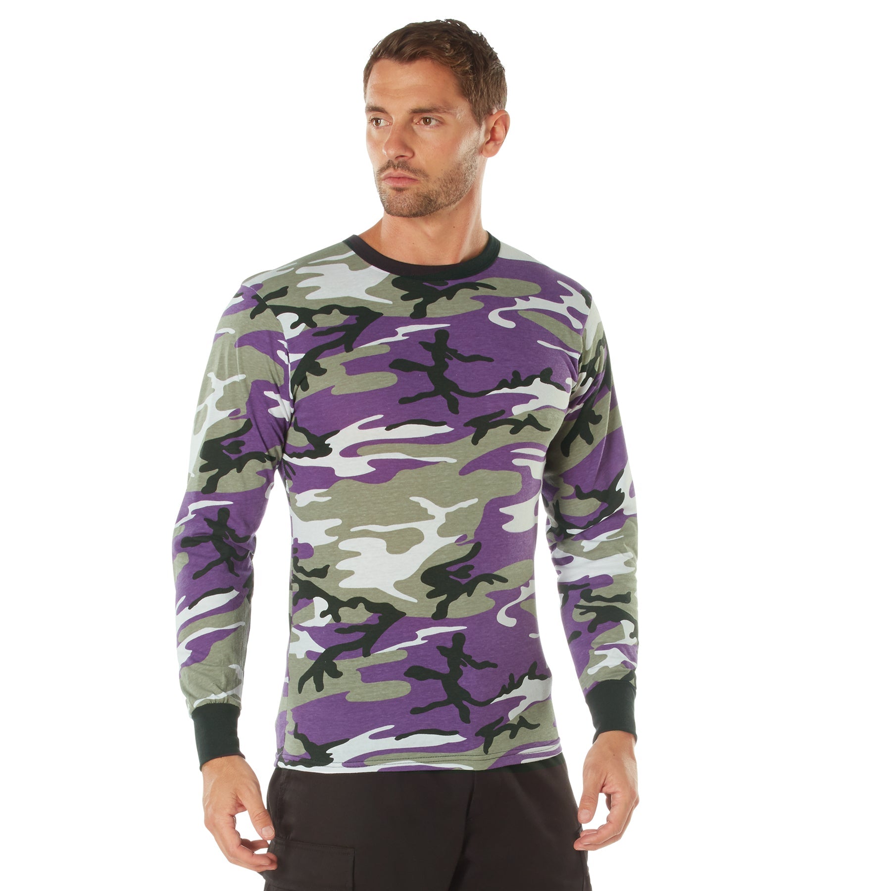 Rothco Long Sleeve Color Camo T-Shirt LARSON TACTICAL SUPPLY