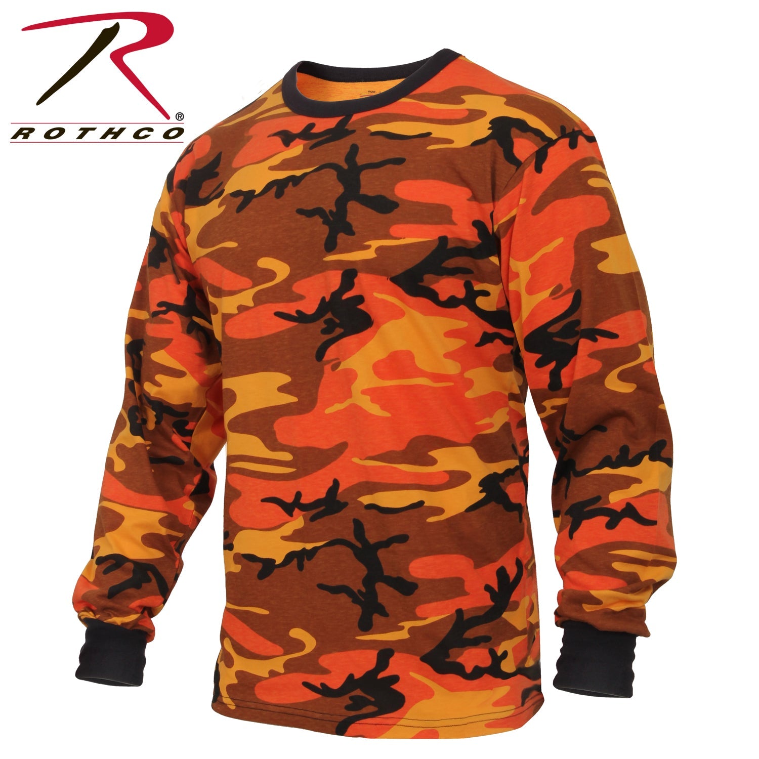 Rothco Long Sleeve Color Camo T-Shirt LARSON TACTICAL SUPPLY
