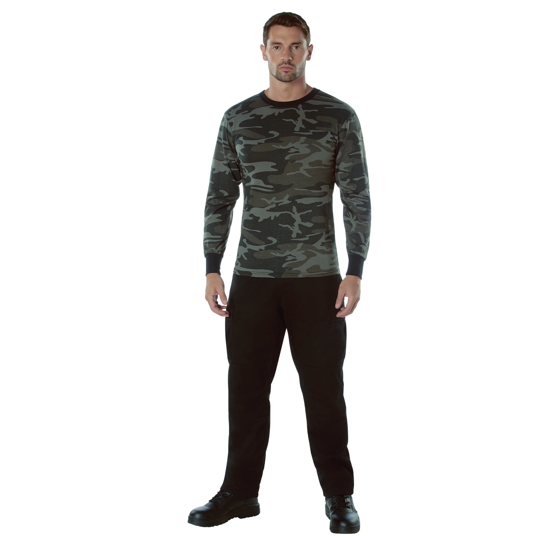 Rothco Long Sleeve Color Camo T-Shirt LARSON TACTICAL SUPPLY