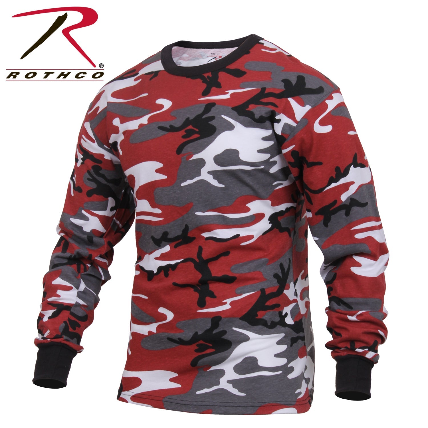 Rothco Long Sleeve Color Camo T-Shirt LARSON TACTICAL SUPPLY