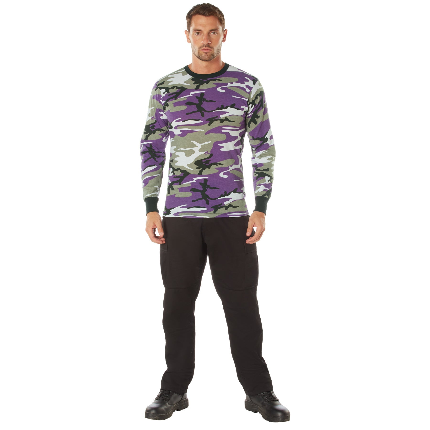 Rothco Long Sleeve Color Camo T-Shirt LARSON TACTICAL SUPPLY
