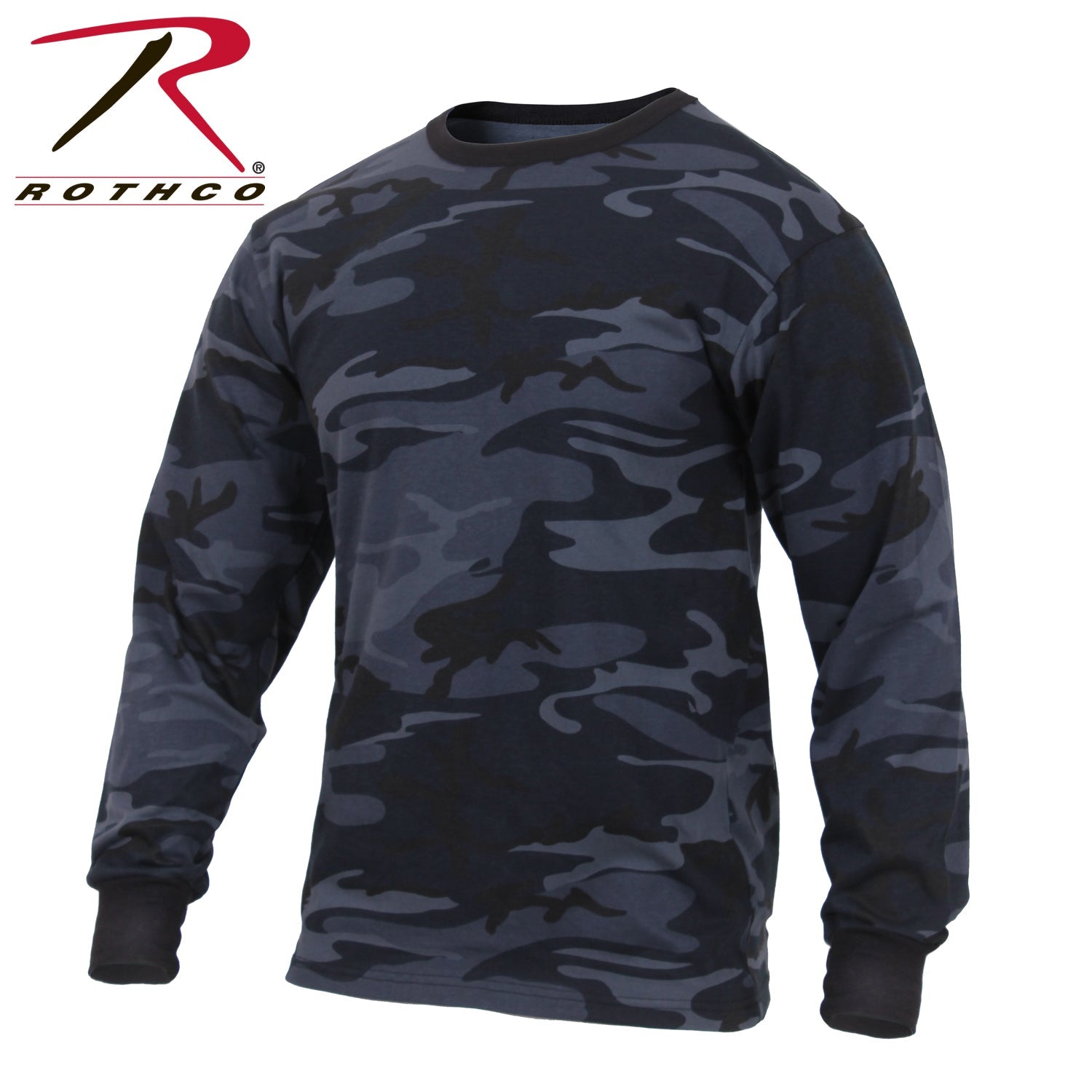 Rothco Long Sleeve Color Camo T-Shirt LARSON TACTICAL SUPPLY