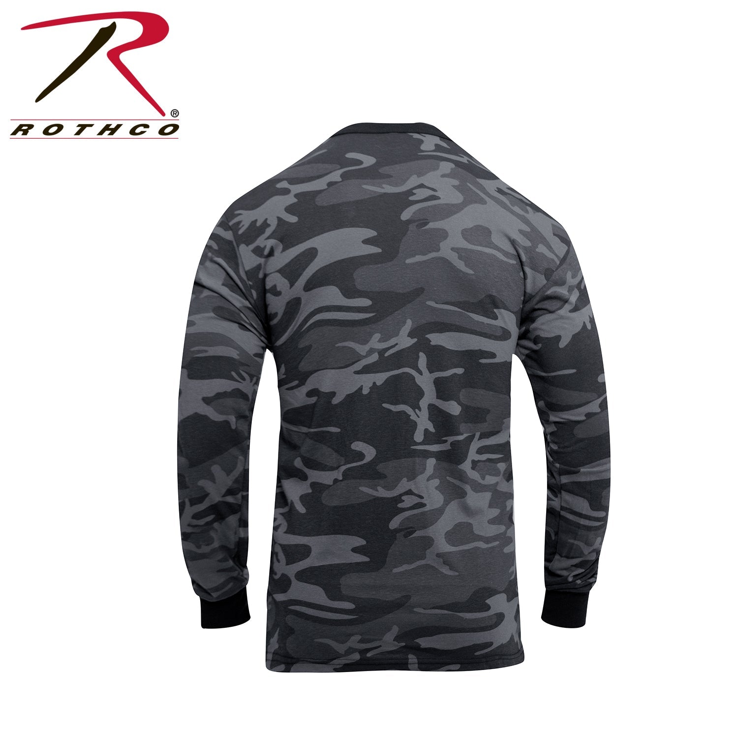 Rothco Long Sleeve Color Camo T-Shirt LARSON TACTICAL SUPPLY