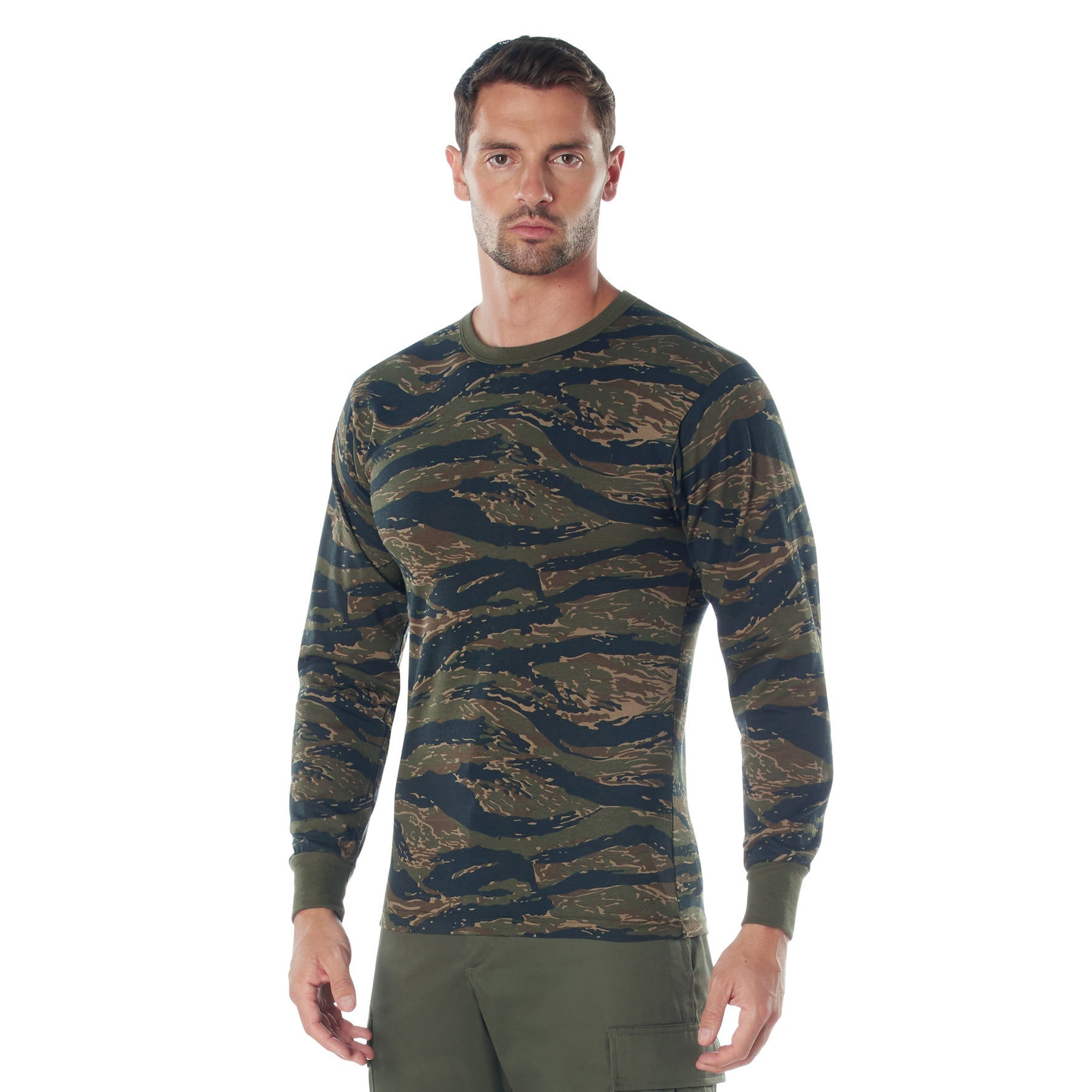 Rothco Long Sleeve Color Camo T-Shirt LARSON TACTICAL SUPPLY