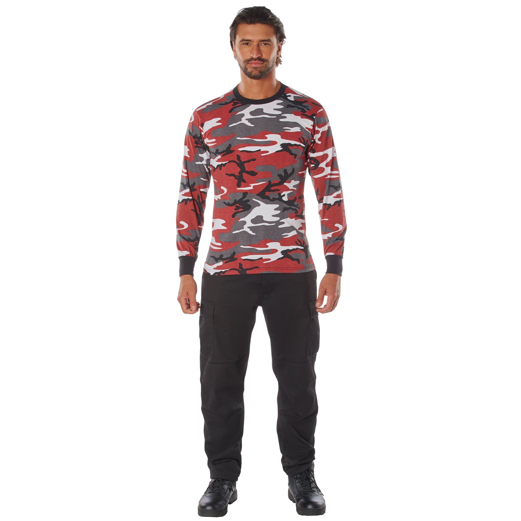 Rothco Long Sleeve Color Camo T-Shirt LARSON TACTICAL SUPPLY