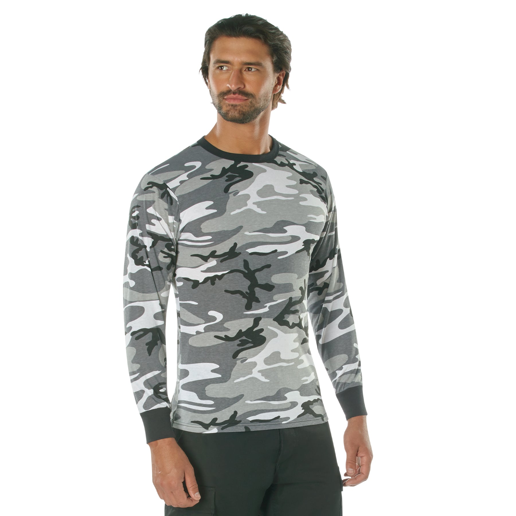 Rothco Long Sleeve Color Camo T-Shirt LARSON TACTICAL SUPPLY